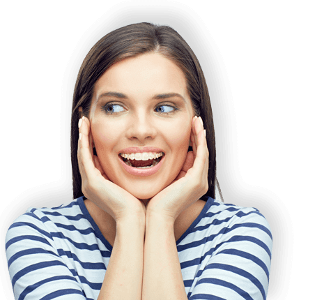 Adult Orthodontics Adult Orthodontics - Woman with Braces