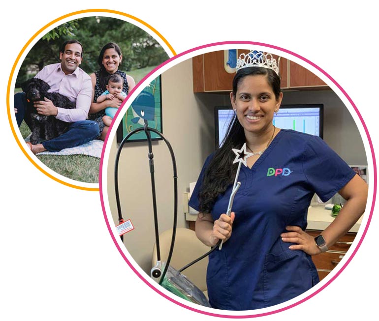 Dr. Joshi and Her Family Wheaton Pediatric Dentist Dr. Joshi & Her Family