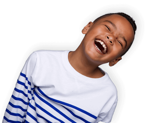 Smiling Kid With Mouth Wide Open