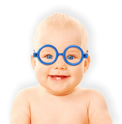 Smiling Toddler Smiling Toddler With Funny Glasses