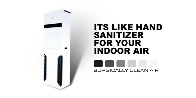 Surgically Clean Air Purifier for Dental Office