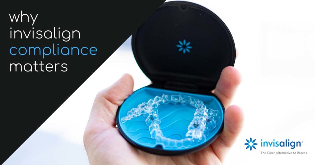 Why Invisalign Compliance Matters Tray with Invisalign