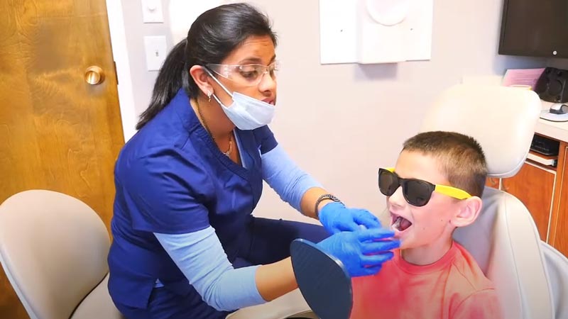 Adolescent Dental Check Up and Dentist
