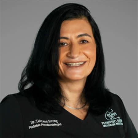 Dr. Tatyana Strong Childrens Anesthesiologist Dr. Tatyana Strong, MD